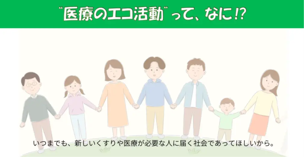 「医療のエコ活動」 アニメーション動画