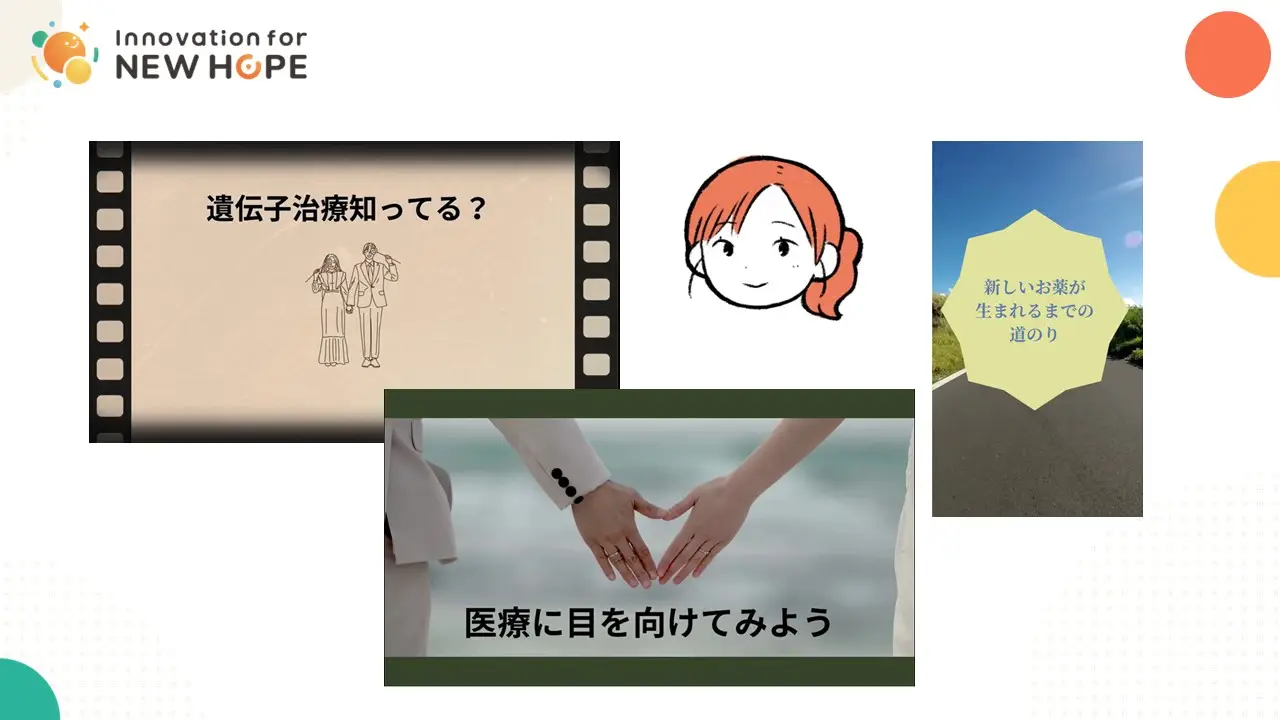 2024年度「市民の疑問に答える資材制作プログラム」創薬や遺伝子治療に関する動画