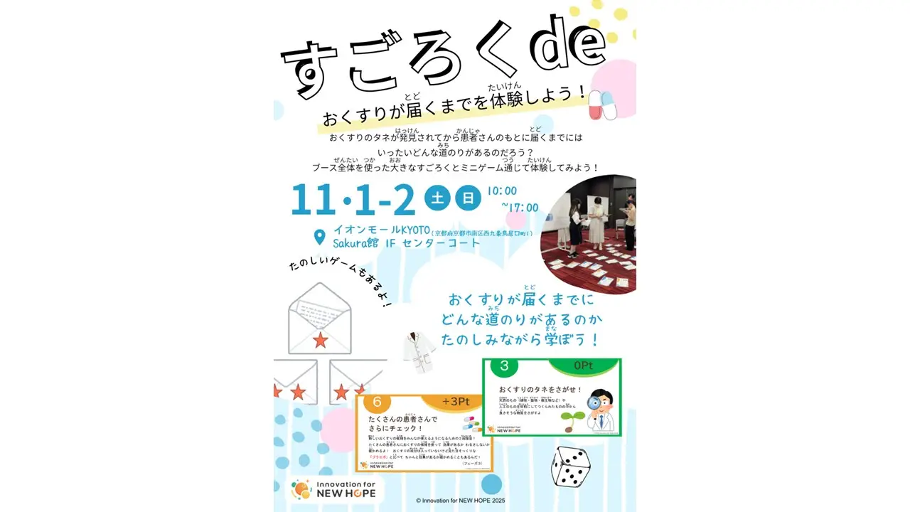超ECO祭2025ブース出展報告　学生×Innovation for NEW HOPE企画「学生が挑む！市民の疑問解決プロジェクト～最先端の治療法を届けるために～」
